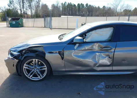 2016 BMW 640I Gran Coupe из США, поврежденный, VIN WBA6D0C57GD927745